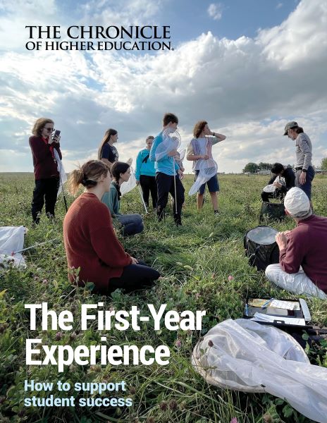 Cover page of the The Chronicle of Higher Education's First-Year Experience Report